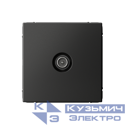 Розетка телевизионная проходная TV ArtGallery 4дБ механизм базальт SE GAL001492