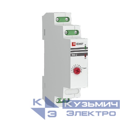 Реле импульсное с задержкой отключения RIO-2 PROxima EKF rio-2