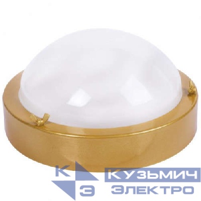 Светильник НББ 03-60-003 "Терма 3" 1х60Вт E27 IP65 корпус золото (инд. упак.) Элетех 1005500585