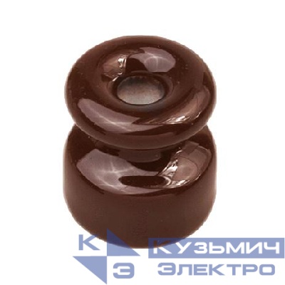 Изолятор ОП керамика корич. (уп.50шт) Bironi R1-551-02-50