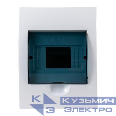 Бокс ЩРВ-П-6 IP41 пластик. бел. Rexant 11-0206