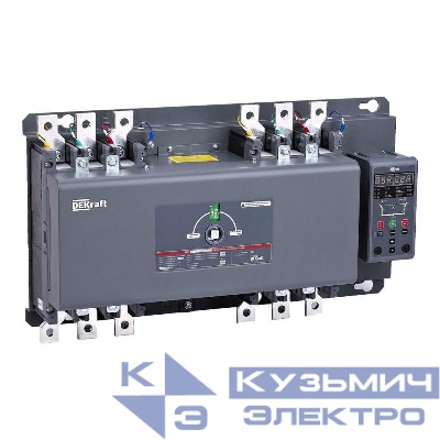 Ввод резерва автоматический АВР АВР-303 3п 160А 35кА на авт. выкл. с выносн. блоком управления DEKraft 41136DEK