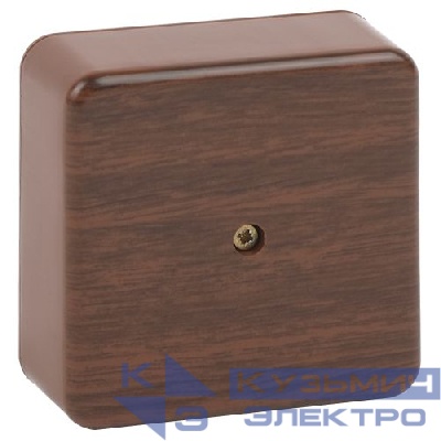 Коробка распаячная 75х75х28мм без клеммы IP40 дуб BS-O-75-75-28 Эра Б0058706