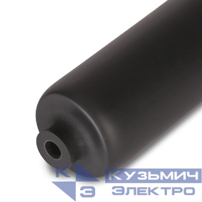 Трубка термоусадочная клеевая ТТК(4:1)-12/3 в метровой нарезке черн. (уп.10м) КВТ 59675