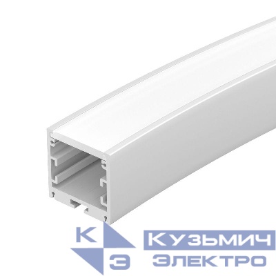 Профиль SL-ARC-3535-D1500-A45 WHITE (590мм дуга 1 из 8) алюм. Arlight 025523