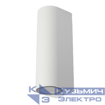 Светильник DH024 2хGU10 230В MR11 садово-парковый на стену бел. FERON 51313