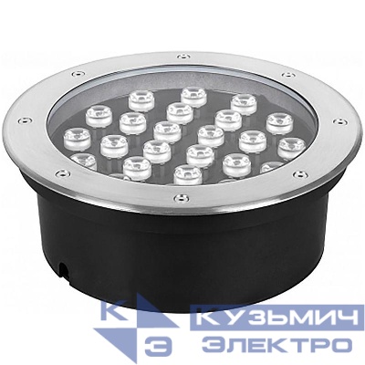 Светильник SP2703 36Вт 2700К IP67 300хH90мм 36LED внутр. d270мм тротуарный FERON 32116