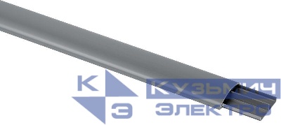 Кабель-канал 50х12 L2000 напольный сер. RAL 7046 ЭРА Б0064436