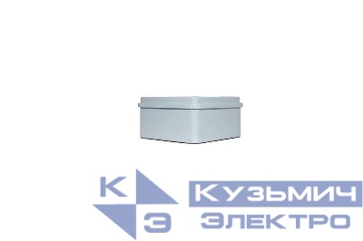 Корпус распаячной коробки 100х100х50мм перфорир. стенки крышка с приж. винтами из нерж. стали пластик Cetinkaya Pano CP1030