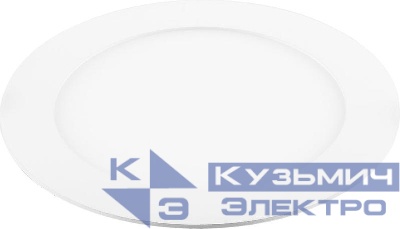 Светильник светодиодный AL500 9Вт 4000К 720лм встраив. с драйвером в комплекте бел. FERON 28503