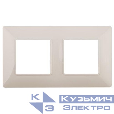 Рамка 2-м 14-5002-02 Elegance сл. кость ЭРА Б0034388