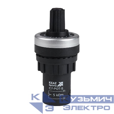 Потенциометр OptiSignal Compact D22 С7-POT-1 1кОм XB4BD912R1K КЭАЗ 362213