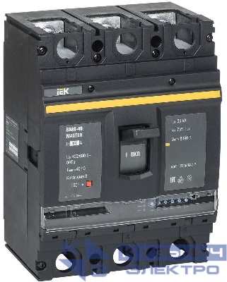 Выключатель автоматический 3п 800А 35кА ВА88-40 MASTER электр. расцеп. IEK SVA51-3-0800-02