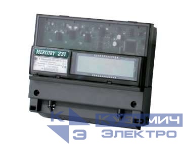 Счетчик Меркурий 231 AT-01I 3ф 5-60А класс точн. 1.0 многотариф. IrDA ЖКИ Моск. вр. Инкотекс М0000051789