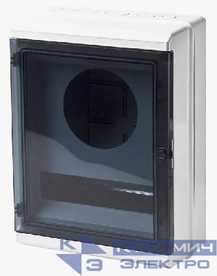 Бокс ОП Тусо для сч+12мод. IP55 сер./дым. двер. Рувинил 69031П