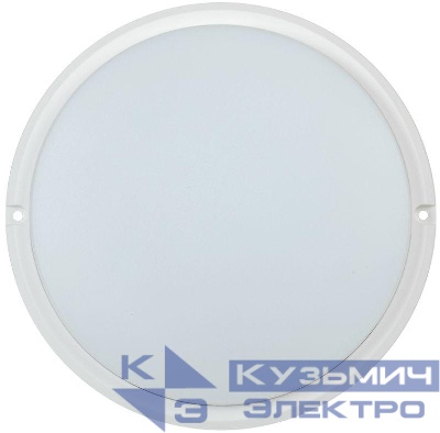 Светильник светодиодный ДПО 4003 15Вт 4000К IP54 круг бел. IEK LDPO0-4003-15-4000-K01