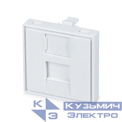 Вставка 45х45 Mosaic FP-45-1M для 1 модуля формата Keystone Jack Cabeus 7783c