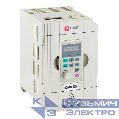 Преобразователь частоты 0.75/1.5кВт 3х400В VECTOR-100 PROxima EKF VT100-0R7-3B