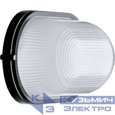 Светильник ЛОН 94 810 NBL-O1-60-E27/BL 1х60Вт E27 IP54 (аналог НПБ 1401 черн. овал 60Вт) Navigator 94810