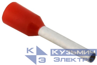 Наконечник НШВИ 1.0-10 темн. красн. (уп.20шт) IEK UGN11-001-010-020