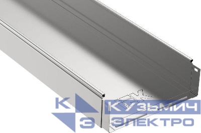 Лоток листовой неперфорир. 200х100 L3000 сталь 1.2мм IEK CLN10-100-200-120-3