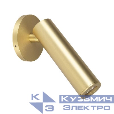 Светильник светодиодный SP-READER-NB-R60-3W Warm3000 GD 20deg 230В IP20 3Вт 3000К метал. Arlight 053095