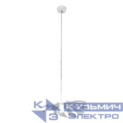 Светильник "Монстера" 211 НСБ 01-60-166 Е27 (ИМ) подвесной бел.муар Элетех 1005405156