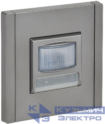 Датчик движения FORTE&PIANO FP556 с LED подсветкой сталь IEK FP-MS11-N-150-05-K46