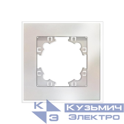 Рамка 1-м Афина стеклянная жемчуж. UNIVersal 2260