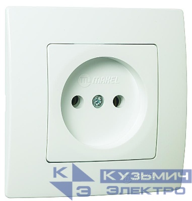 Розетка без заземления Lillium Makel 32001022