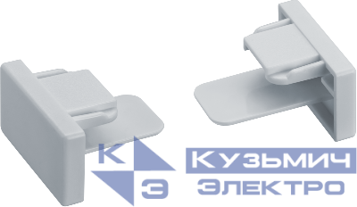 Аксессуар для шинопровода 95 526 NLT-C-1L-AS1-WH-E (заглушка для ШП AS1) бел. NAVIGATOR 95526