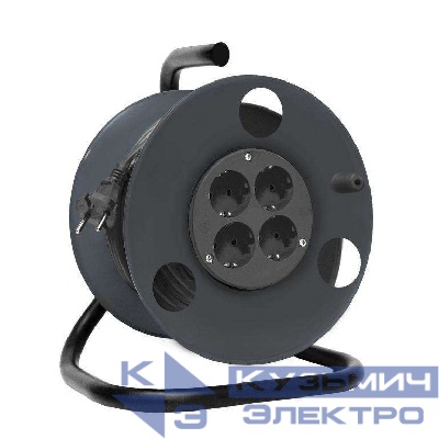 Удлинитель на катушке 4х50м с заземл. 16А IP20 3.7кВт Союз 481S-3605