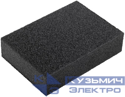 Губка шлифовальная 100х70х25мм Р 320 алюм./оксидная FIT 38357