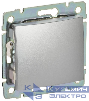 Выключатель 1-кл. СП Valena 10А IP31 механизм алюм. (DIY-упак.) IEK 694336
