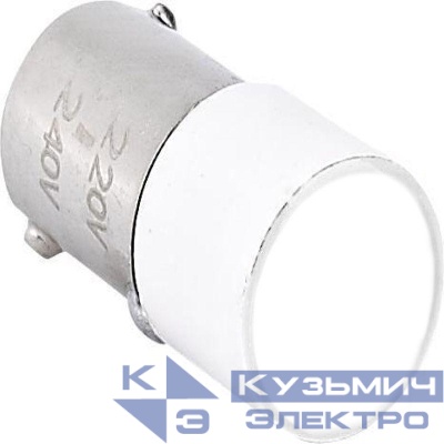 Лампа BA9s для NP2 AC/DC110В (LED) (R) бел. CHINT 576729