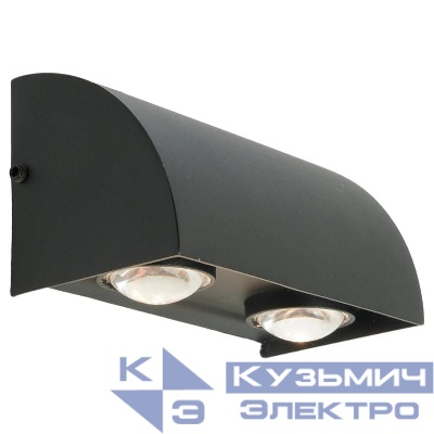 Светильник светодиодный DH707 2Вт 3000/4000/6400К 150лм уличный черн. FERON 51829