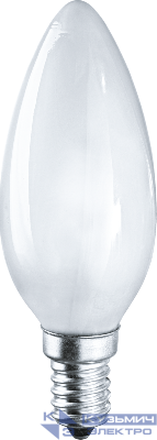 Лампа галогенная 94 241 NH-C35-42-230-E14-FR 42Вт свеча E14 3000К 230В Navigator 94241