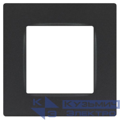 Рамка 1-м 12-5201-12 Классик графит Эра Б0067785