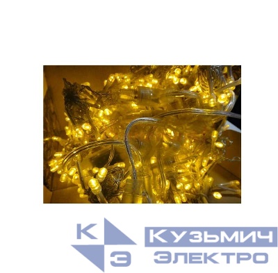 Гирлянда LD120-Y-E 120 светодиод. с доп. подключ. до 20 доп. модулей 12м желт. SHLights 4607144111652