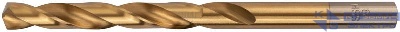 Сверло по металлу HSS 8мм титан. покрытие (блист.) FIT 34380