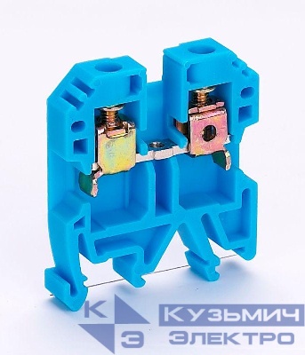 Зажим наборный ЗН-101 50А 6кв.мм син. DEKraft 32403DEK