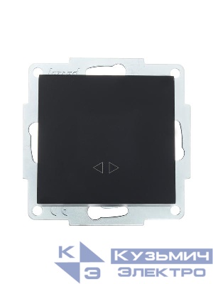 Выключатель промежуточный 1-кл. СП Vesna механизм черн. бархат LEZARD 742-4288-107