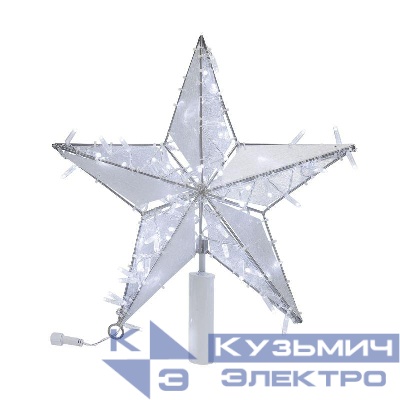 Фигура светодиодная "Звезда" 100см 200LED бел. 12Вт IP65 с трубой и подвесом Neon-Night 514-275