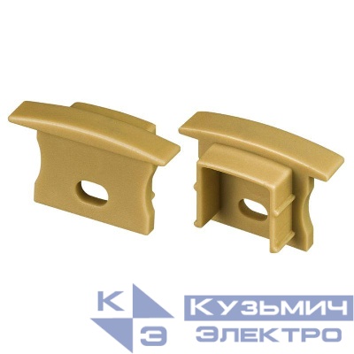 Заглушка ARH-LINE-2315-F с отверстием GOLD пластик Arlight 040002