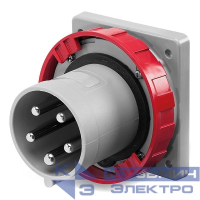 Вилка скрыт. уст. прямая 125А 3P+E+N 400В IP67 DKC DIS24612597