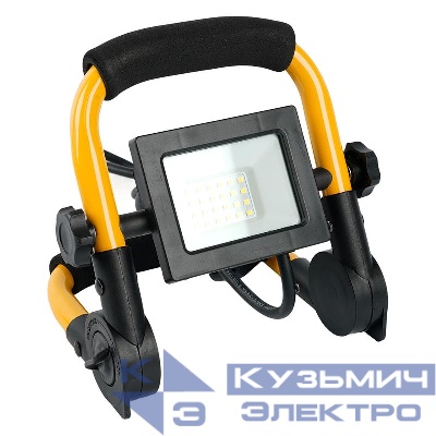 Прожектор LL-512 30Вт 6400К IP65 2700лм SMD2835 переносной FERON 29746