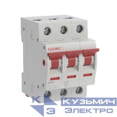 Выключатель нагрузки модульный 3п 100А MSD YON MSD-3P100