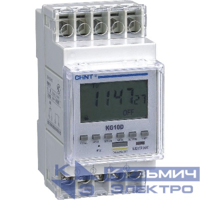 Таймер электронный KG10D-1Z AC 220В CHINT 309007