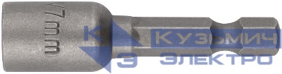 Насадка для шурупов и болтов с 6-гр.головкой профи d7мм L48мм FIT 57937