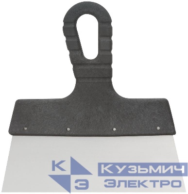 Шпатель лезвие нержавеющая сталь пластиковая ручка 200мм MOS 06566М